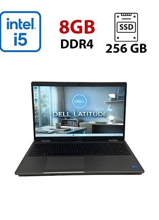 Ультрабук dell latitude 5520 / 15.6" (1920x1080) ips / intel core i5-1145g7 (4 (8) ядра по 4.4 ghz) / 8 gb ddr4 / 256 gb ssd /