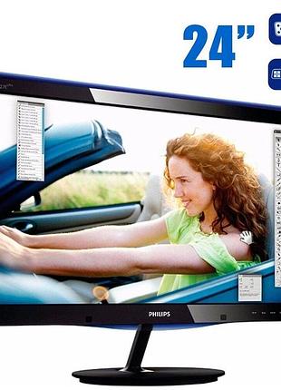 Монитор philips 247e3lsu00 / 24" (1920x1080) tn / dvi, vga