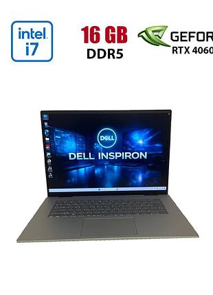 Ігровий ноутбук б-клас dell inspiron 16 plus 7630 / 16" (2560х1600) ips / intel core i7-13620h (10 (16) ядер по 3.6 - 4.9 ghz) /