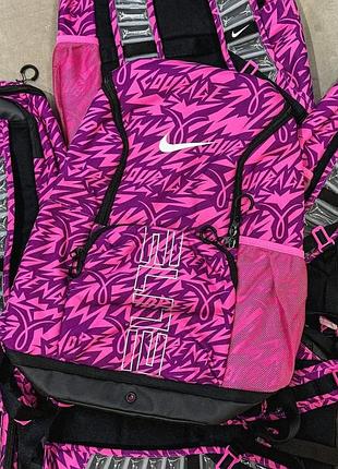Рюкзак фіолетовий nike varsity elite backpack "kay yow" 32 л kay спортивний з відділенням для ноутбука та функцією вентиляції