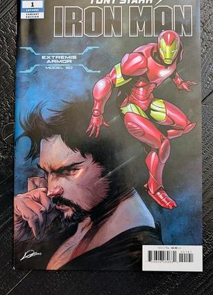 Комікс англійською мовою iron man marvel comics журнал comic залізна людина тоні старк марвел stark industries