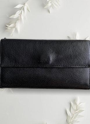 Кошелёк из натуральной кожи кожа кожаный saddler