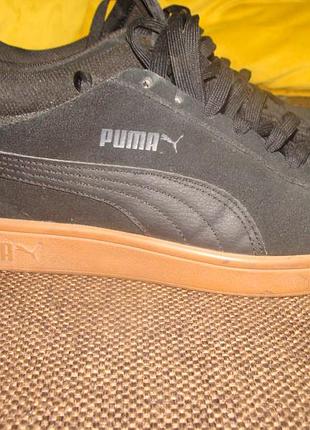 Кроссовки Puma оригинал 42.5р 27.5 см кожа замша