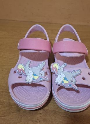 Детские фирменные сланцы crocs