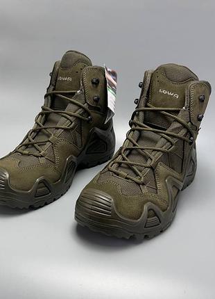 Тактические ботинки lowa zephyr#x mid ranger green (темное масло) оригинал