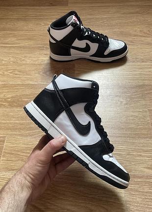 Чоловічі кросівки nike dunk high panda