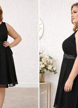 Ефектна чорна сукня bhs | підкреслює фігуру | plus size