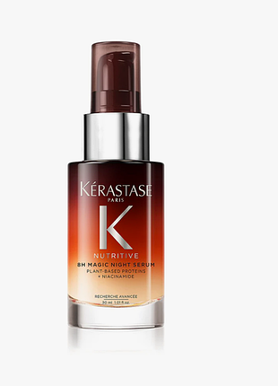Kérastase nutritive 8h magic night serum восстанавливающая ночная сыворотка для волос, 30 мл