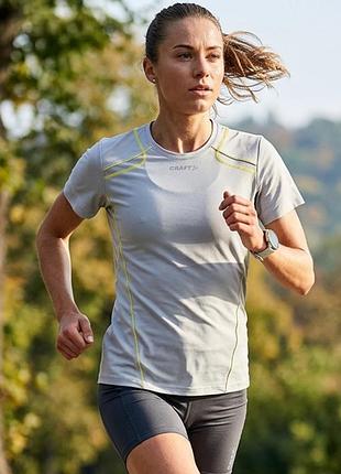 Жіноча бігова футболка craft performance run tee — оригінал