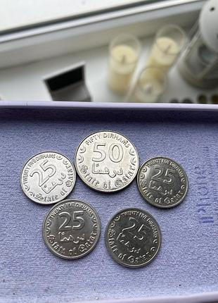 Монети катару qatar 🇶🇦 coins катарський реал