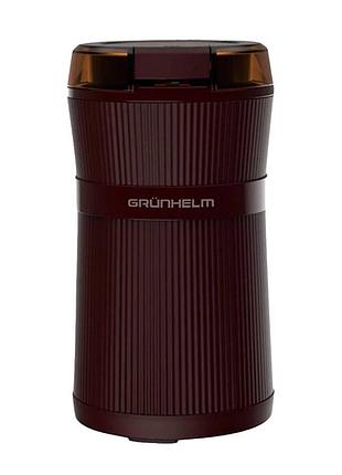 Кофемолка grunhelm gc3050 300 вт коричневый