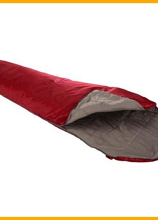 Спальный мешок grand canyon летний красный кокон для туризма и кемпинга 13°c