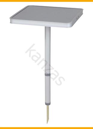 Стол bo-camp peg складной алюминиевый 26x26 см для кемпинга рыбалки пляжа сада