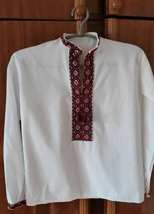 Детская вышиванка на мальчика