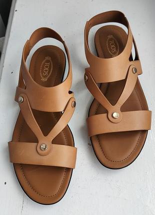 Новые кожаные женские сандалии tod's 40