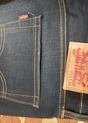 Джинси levis 504.