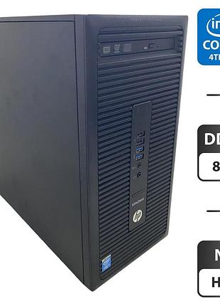 Комп'ютер hp elitedesk 700 g1 tower / intel core i5-4590 (4 ядра по 3.0 - 3.7 ghz) / 8 gb ddr3 / no hdd / intel hd graphics 4600 /