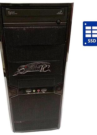 Пк б-класс gigabyte ga-ma74gm tower / amd athlon ii x2 250 (2 ядра по 3.0 ghz) / 4 gb ddr2 / 128 gb ssd / amd 740g graphics / 350w