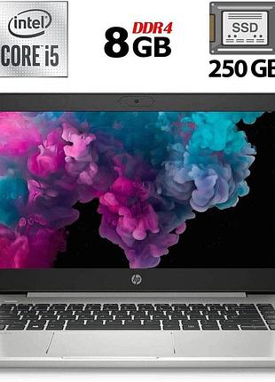 Ультрабук б-класс hp probook 440 g7 / 14" (1920x1080) ips / intel core i5-10210u (4 (8) ядра по 1.6 - 4.2 ghz) / 8 gb ddr4 / 250