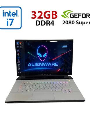 Игровой ноутбук б-класс dell alienware m15 r3 white / 15.6" (3840x2160) ips / intel core i7-10875h (8 (16) ядер по 2.3 - 5.1 ghz)