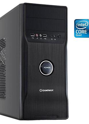 Пк б-класс gamemax et-205-np tower / intel core 2 quad q8300 (4 ядра по 2.5 ghz) / 8 gb ddr3 / 500 gb hdd / intel hd gma x4500 /