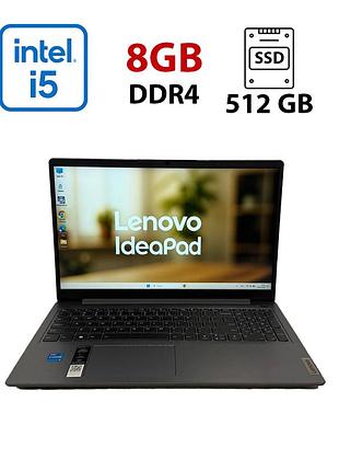 Ультрабук б-класс lenovo ideapad 3 15iau7 / 15.6" (1920x1080) ips / intel core i5-1235u (10 (12) ядер по 3.3 - 4.4 ghz) / 8 gb