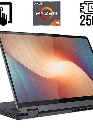 Ноутбук-трансформер б-класс lenovo ideapad flex 5 14alc7 / 14" (1920x1200) ips touch / amd ryzen 5 5500u (6 (12) ядер по 2.1 - 4.0