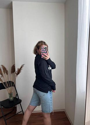 Чорний лонгслів ellesse 4