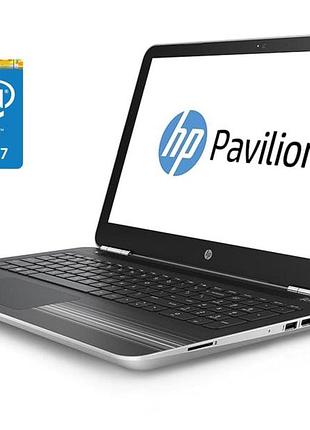 Ноутбук б-класс hp pavilion 15-au018wm / 15.6" (1366x768) tn touch / intel core i7-6500u (2 (4) ядра по 2.5 - 3.1 ghz) / 12 gb