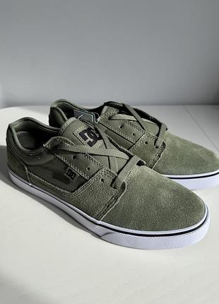 Чоловічі кросівки dc shoes tonik, колір хакі, розмір 41