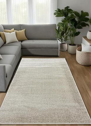 Килим 2.5 х 3.5 м світло - бежевий soft shine l.beige 00000a