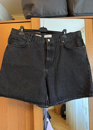 Шорти чорні котон