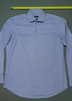 Воротник 41 см boss hugo boss size 41/16 100% cotton 
 серофиолетовая рубашка