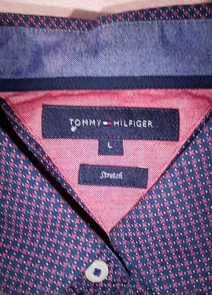 Продам рубашка Tommy hilfiger stretch р.l идеал
