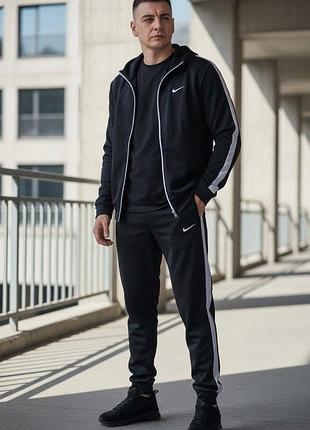 Акция❗️спортивный демисезонный костюм nike мужской повседневный качественный с капюшоном