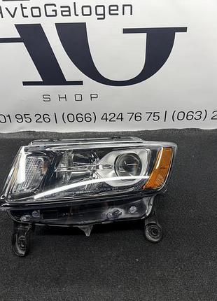 Фара передня ліва jeep grand cherokee wk2 2014-2017, usa, галоген, оригінал, б.в., 68236109ac