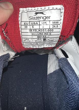 Кросівки p. 38, slazenger. 7