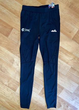 Спортивные леггинсы тайтсы  для тренировок  и бега  бренда ellesse jd gums uk8