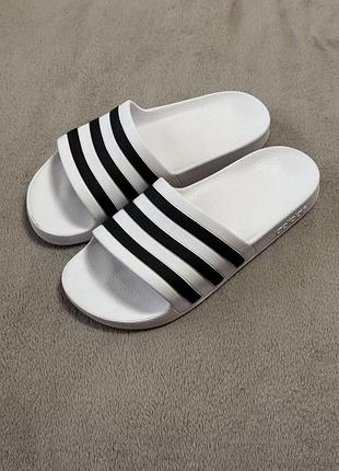 Adidas adilette aqua 39р 24.5см шльопанці гумові оригінал