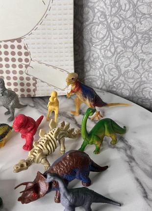 🦖 набір динозаврів 7