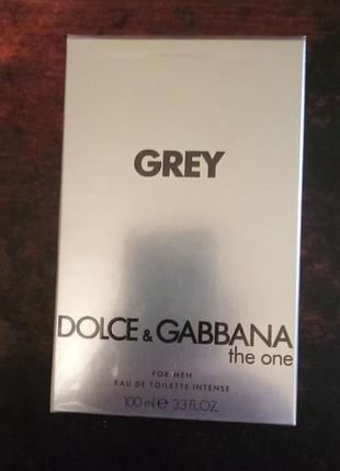 Dolce&gabbana d&g the one grey 100мл
