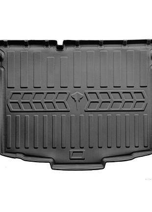 Коврик в багажник stingray 3d (hb) для skoda fabia 2014-2021 гг
