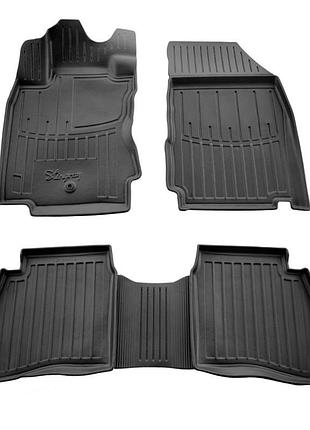 Килимки stingray 3d (5 шт) для nissan note 2004-2012 рр
