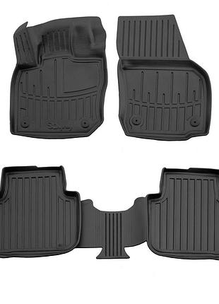 Килимки stingray 3d (4 шт) для skoda kodiaq 2023- рр