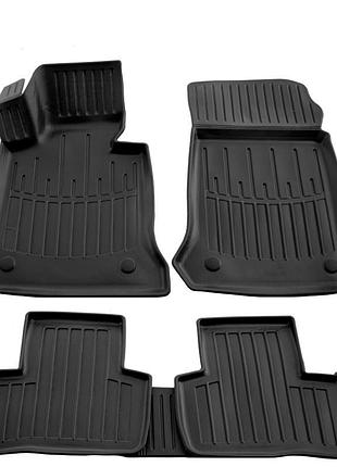 Килимки stingray 3d (5 шт, поліуретан) для mercedes glk сlass x204 2008-2015 рр