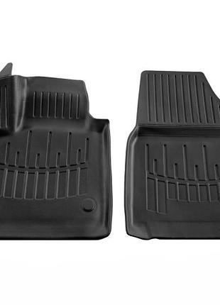 Передние резиновые коврики stingray 3d (2 шт) для mercedes citan 2013-2021 гг