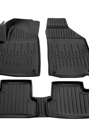 Коврики резиновые stingray 3d (5 шт, полиуретан) для jeep cherokee kl 2013- гг