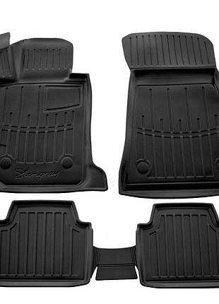 Коврики резиновые stingray 3d (5 шт, полиуретан) для bmw 3 серия f30/f31 2012-2019 гг