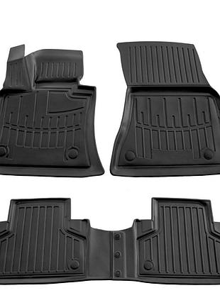 Коврики резиновые stingray 3d (5 шт, полиуретан) для bmw x6 f16 2014-2019 гг
