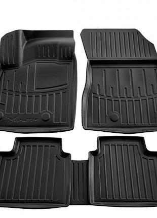 Резиновые коврики stingray 3d (4 шт) для nissan x-trail t33/rogue 2022- гг